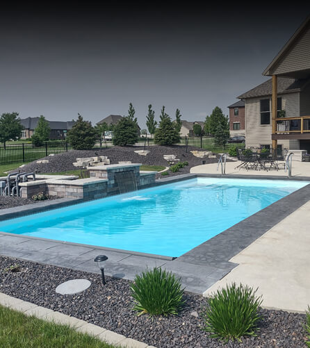 
<span>The Fiberglass Pool Company</span>
