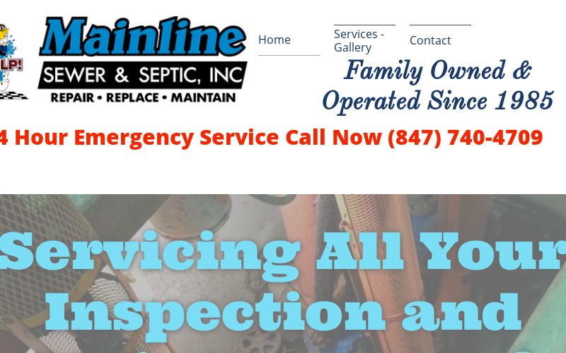 
<span>Mainline Sewer & Septic</span>
